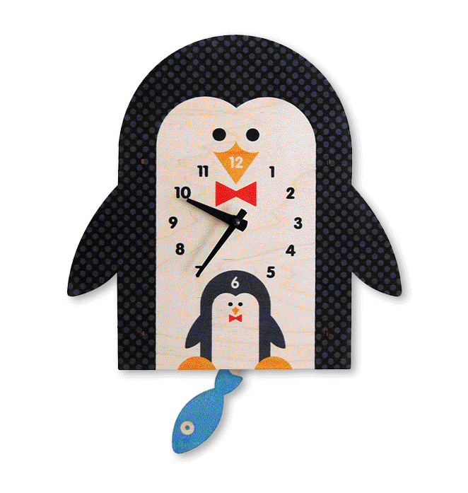 Penguin clock